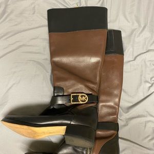 Michael Kors Jetset 6 Brown and Black boots !